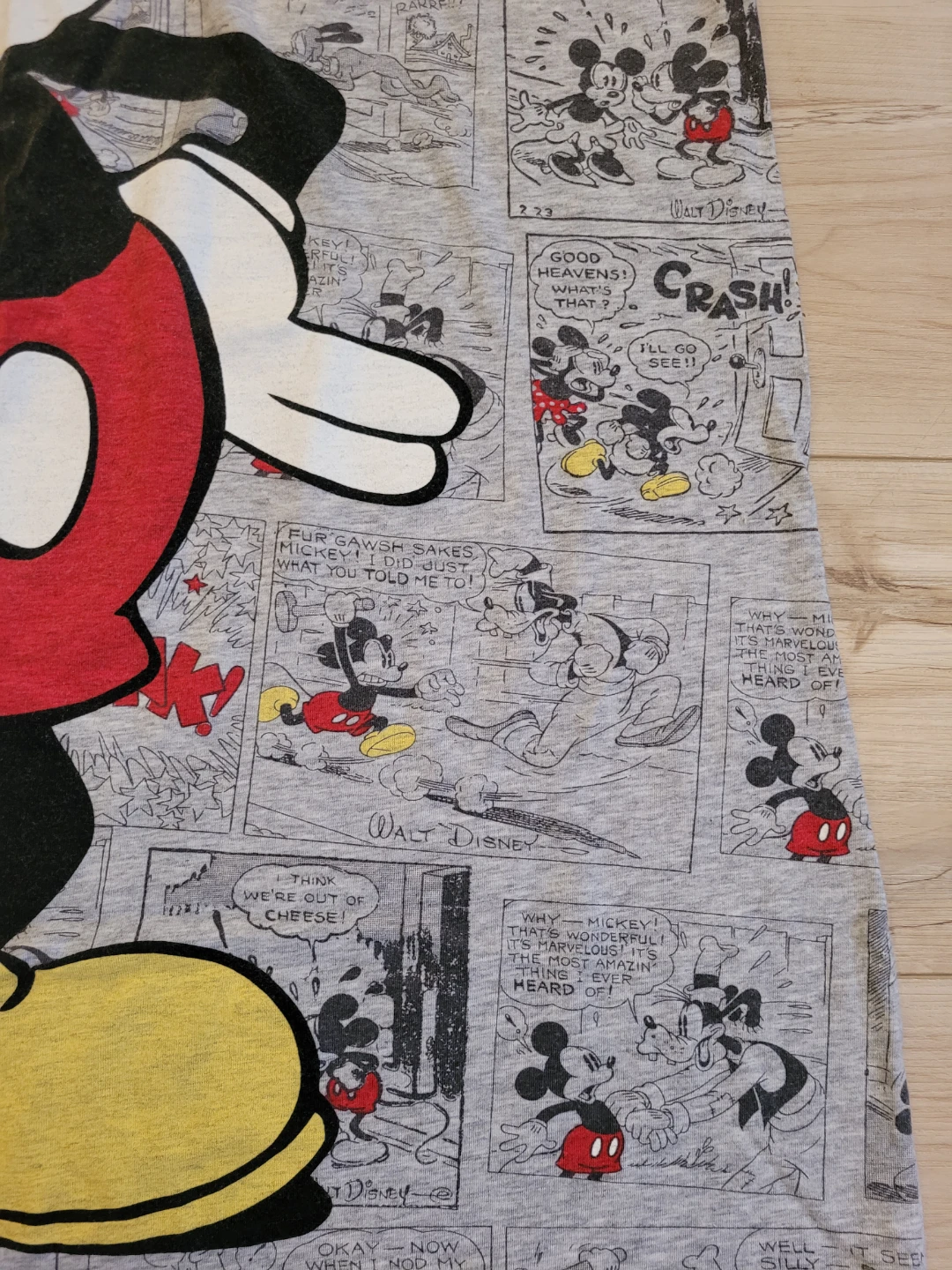 Disney Mickey Mouse Comic Print T-Shirt L-XL - photo 5
