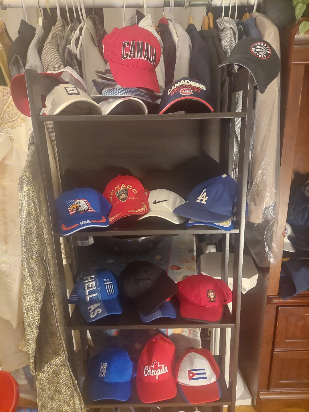 Collection of Baseball Caps