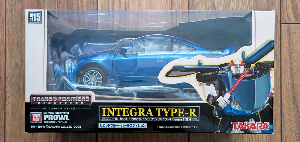 Transformers Binaltech BT-15 "Prowl" (blue) - BRAND NEW, SEALED