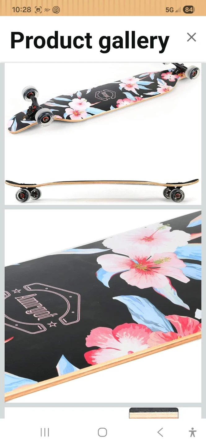 Amrgot Longboard Skateboard - photo 2