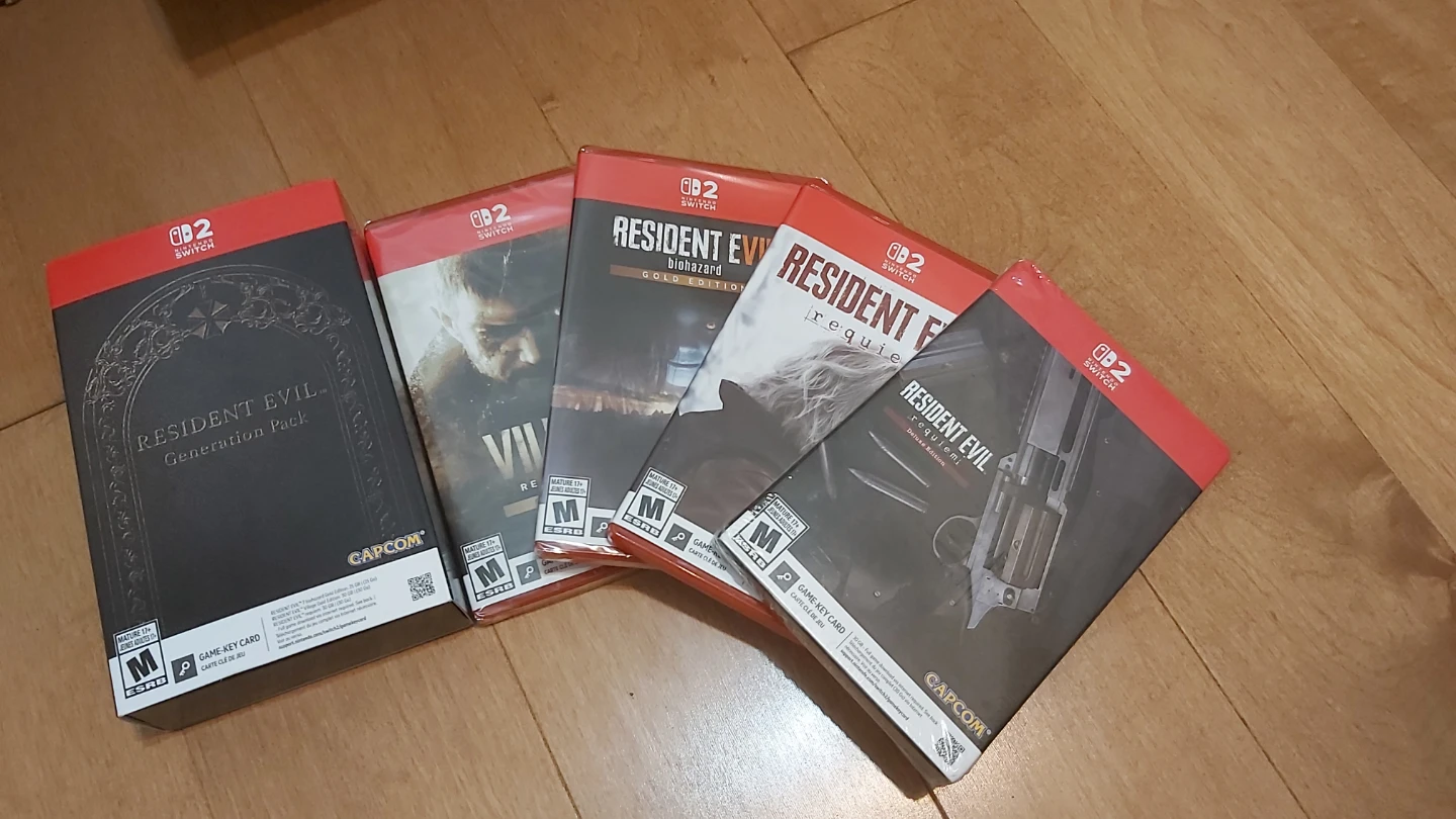Resident Evil Requiem Switch 2 Complete Set Generation Deluxe - photo 2