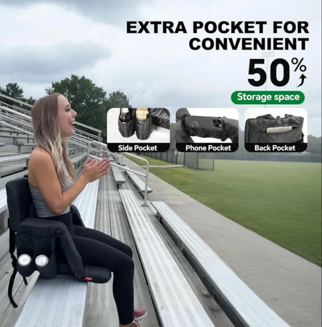 Stadium Seat with Backpack Straps - photo 4