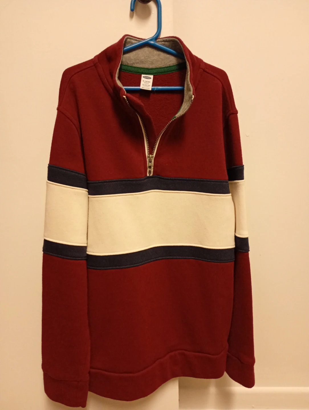 Old Navy Quarter Zip Sweatshirt XL (14-16)