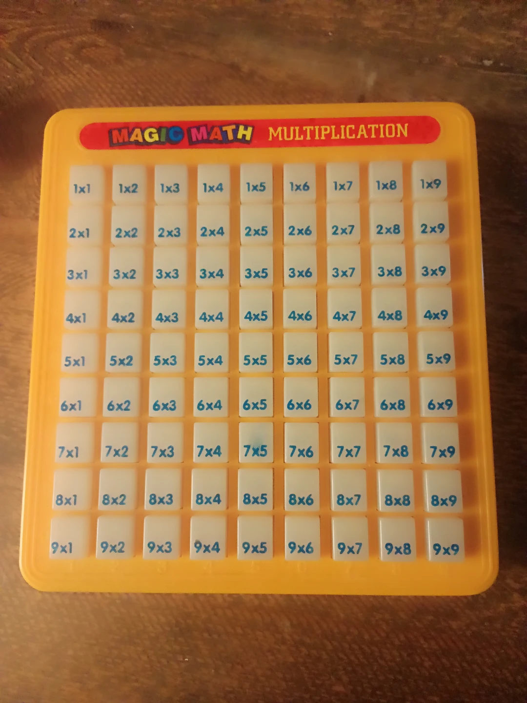 Multiplication Table Board