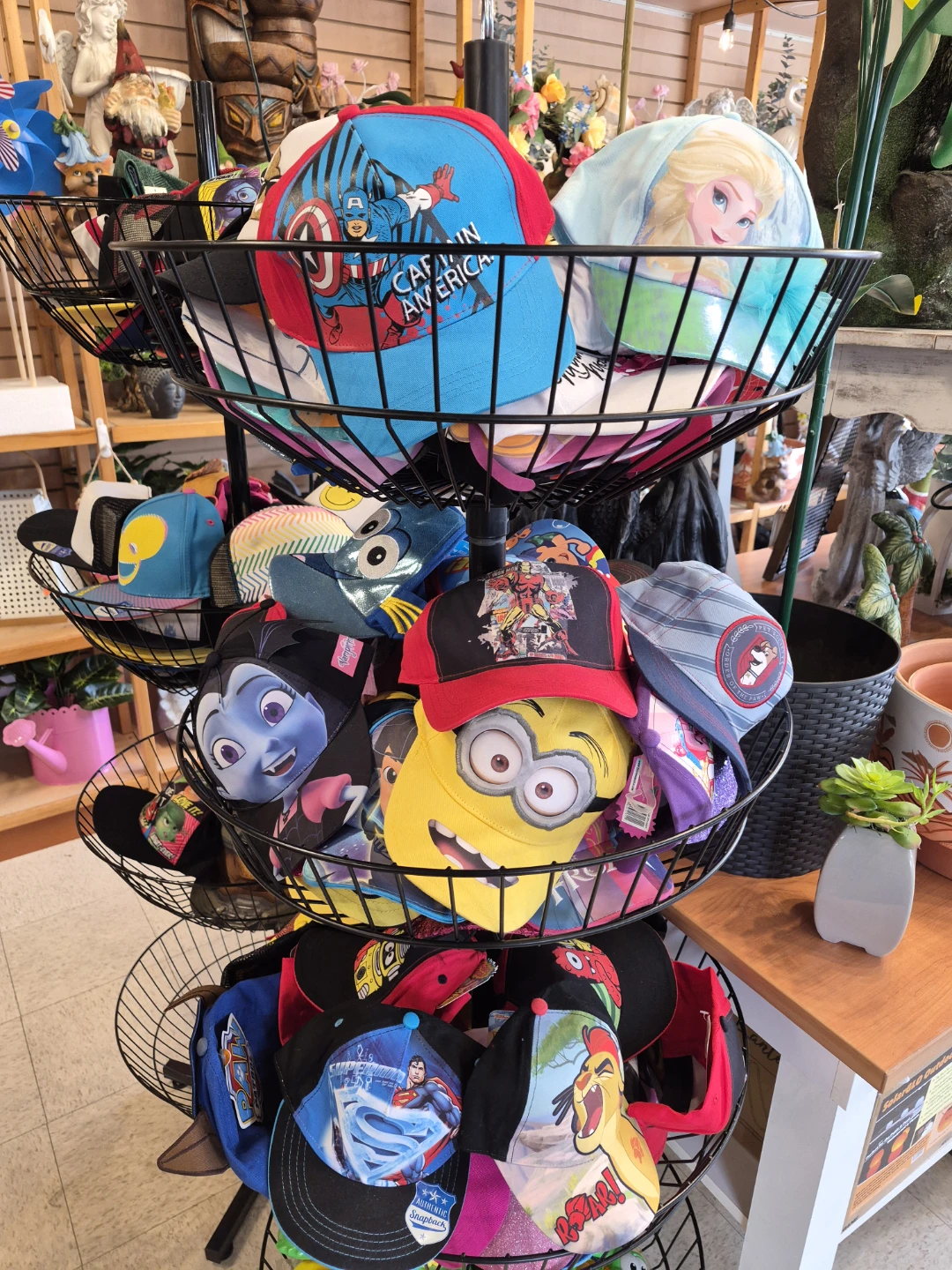 Assorted Kids Character Baseball Caps just $6 each