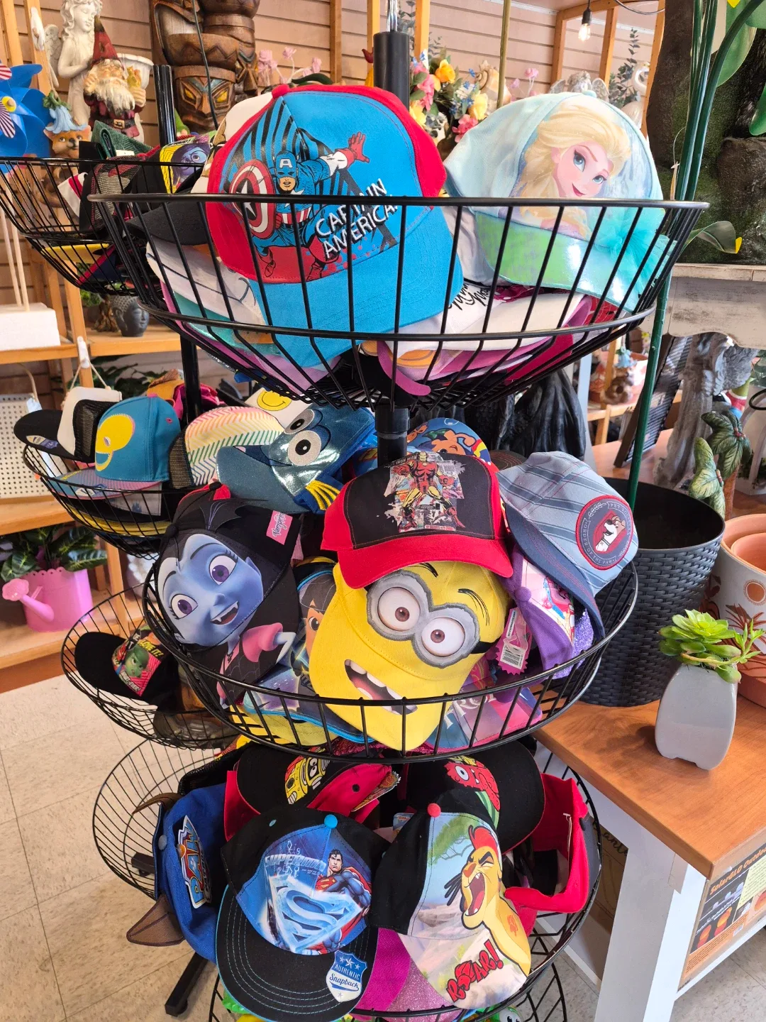 Assorted Kids Character Baseball Caps just $6 each