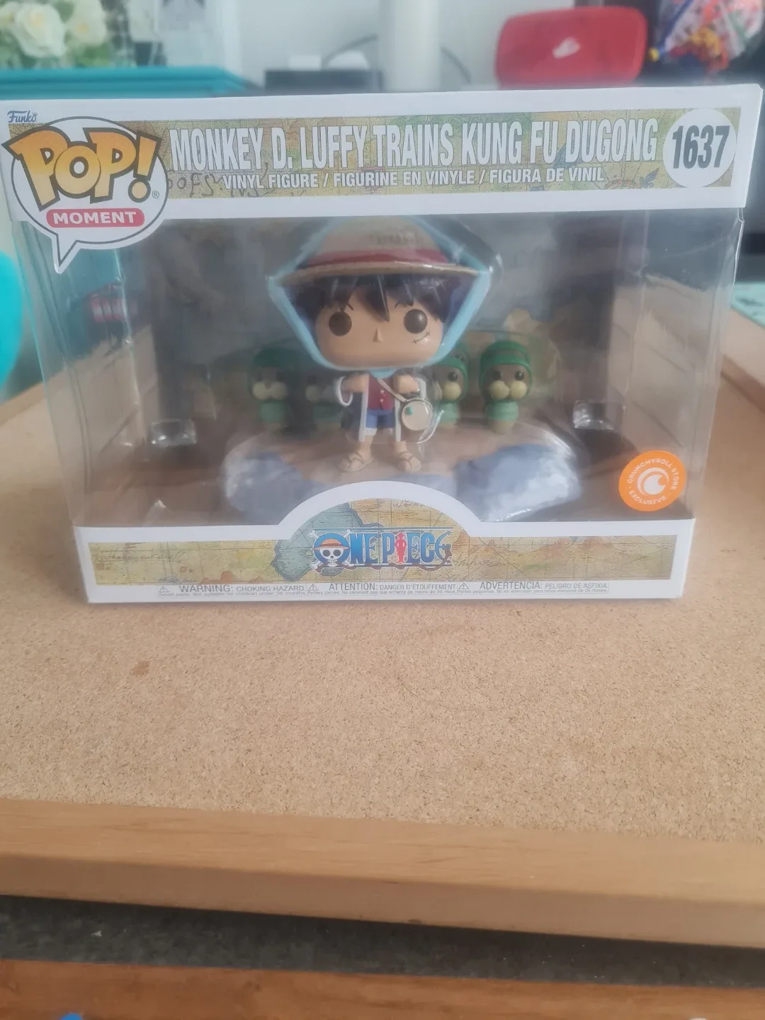 Funko Pop Monkey D. Luffy Trains Kung Fu Dugong 1637