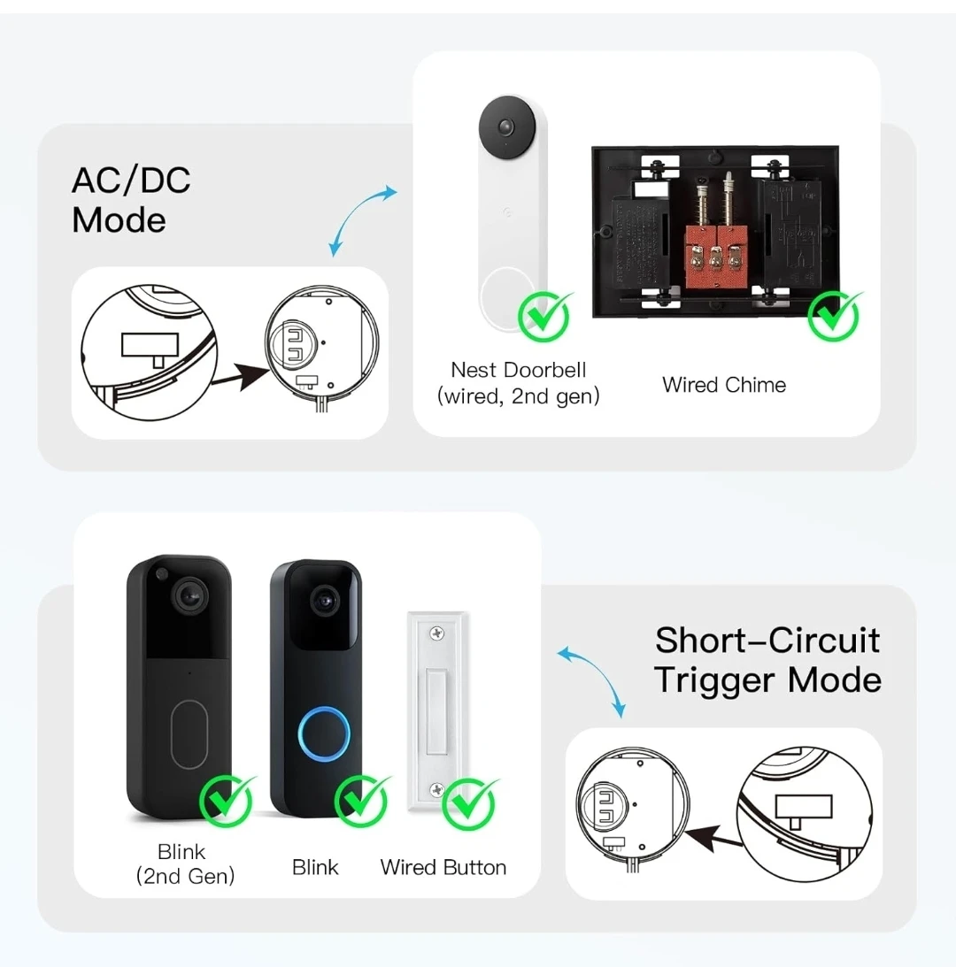 Wireless Doorbell Chime Extender Kit - photo 3