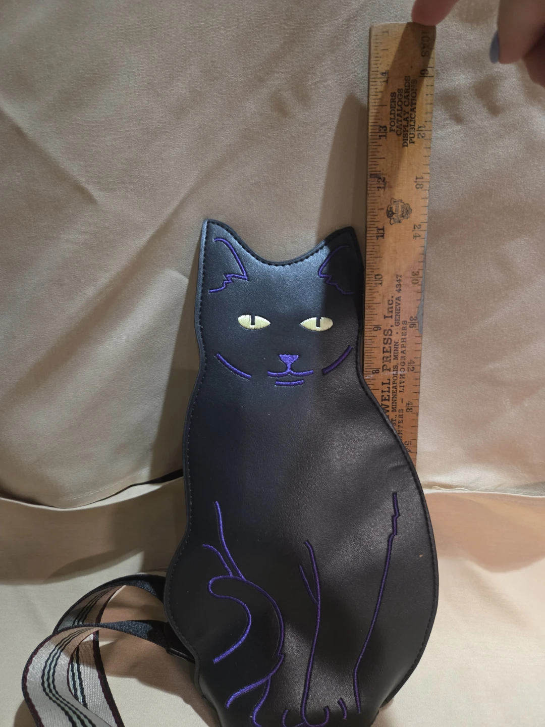 Black Cat Shaped Purse - photo 2