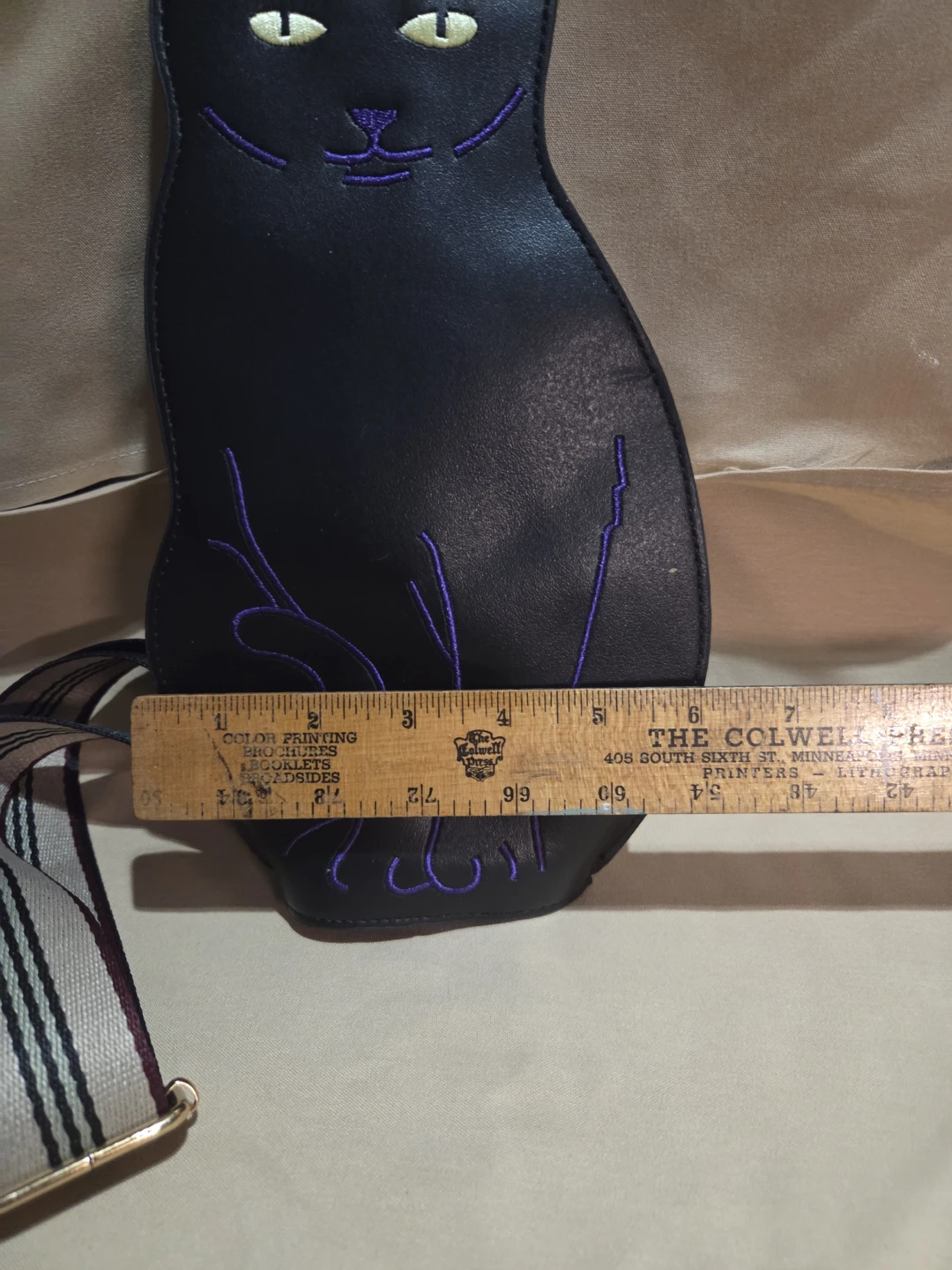 Black Cat Shaped Purse - photo 3