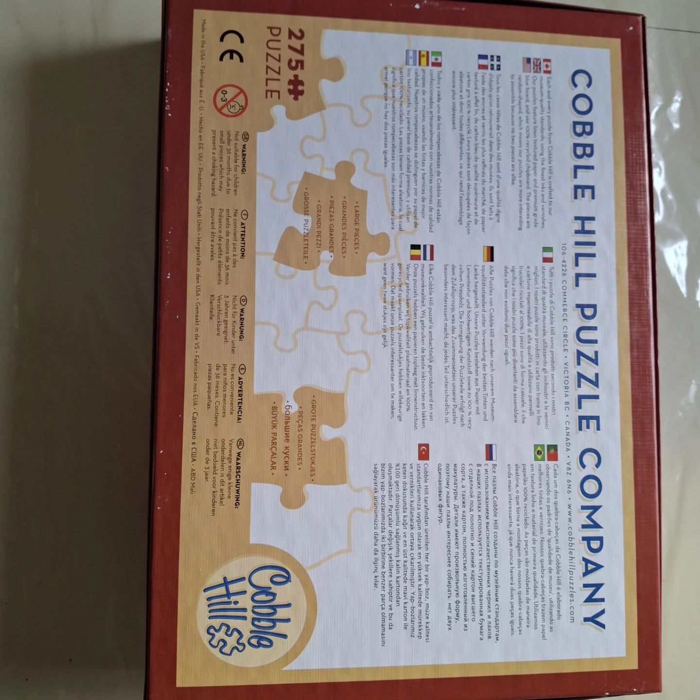 275 Piece "Sea Otters" Puzzle - photo 2