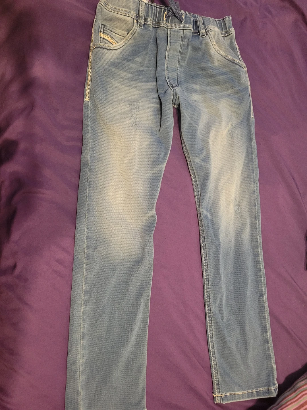 Diesel Kids Light Wash Denim Jeans - photo 3