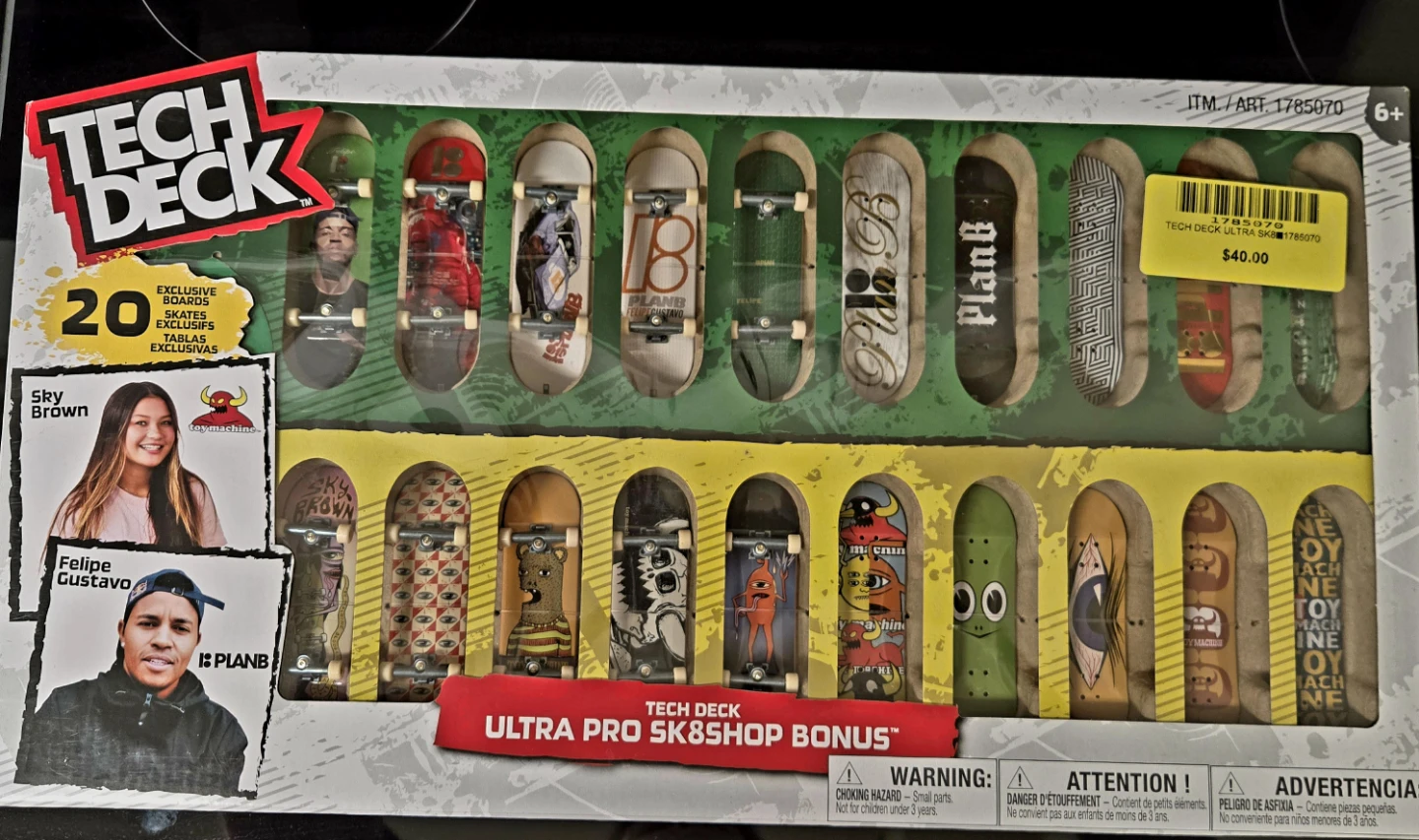 Tech Deck Ultra Pro Sk8shop Bonus 20 Pack - photo 3