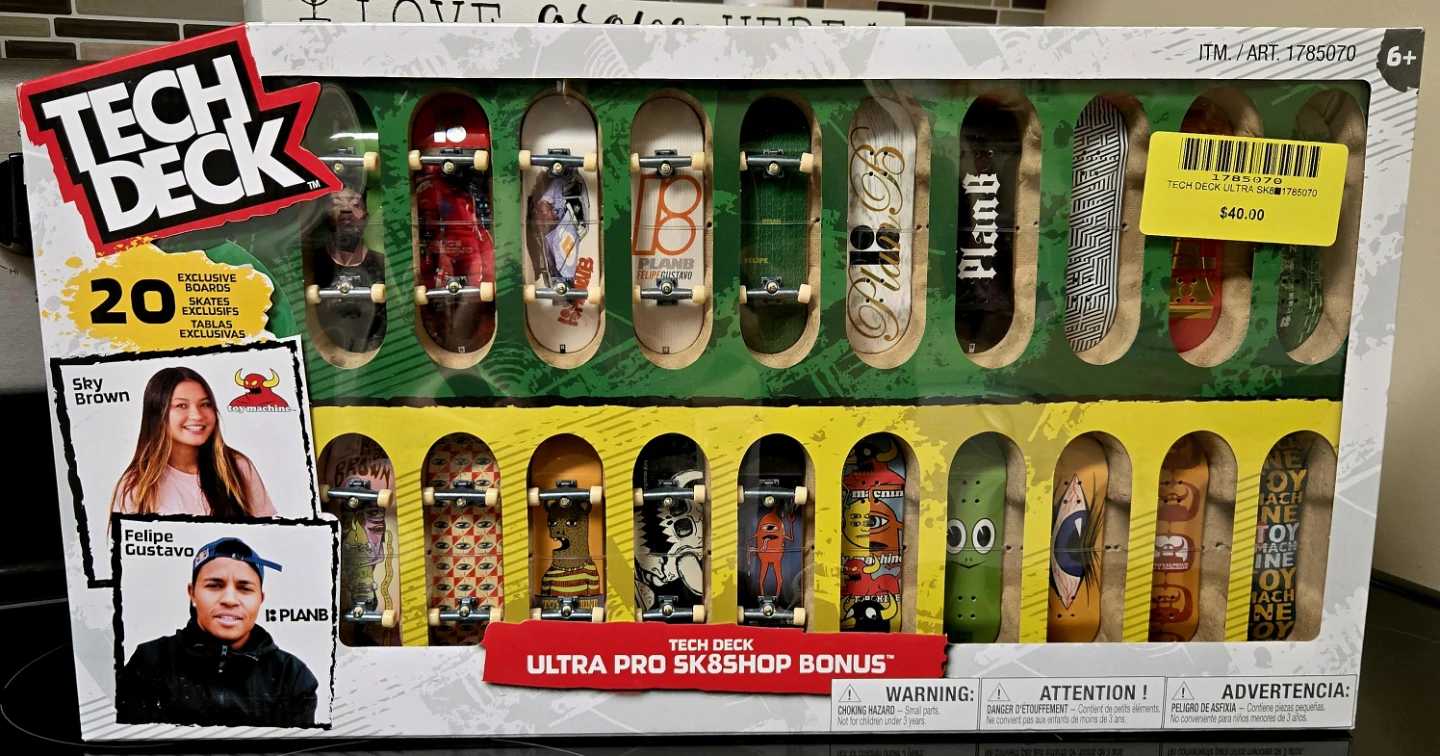 Tech Deck Ultra Pro Sk8shop Bonus 20 Pack - photo 5
