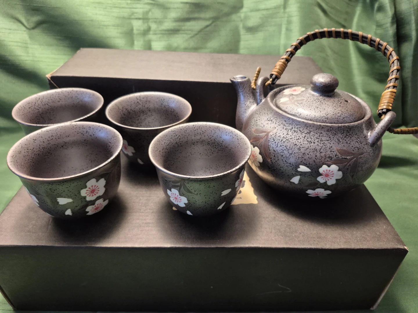 ARITA WARE VINTAGE JAPANESE 5PC TEA SET BNIOB