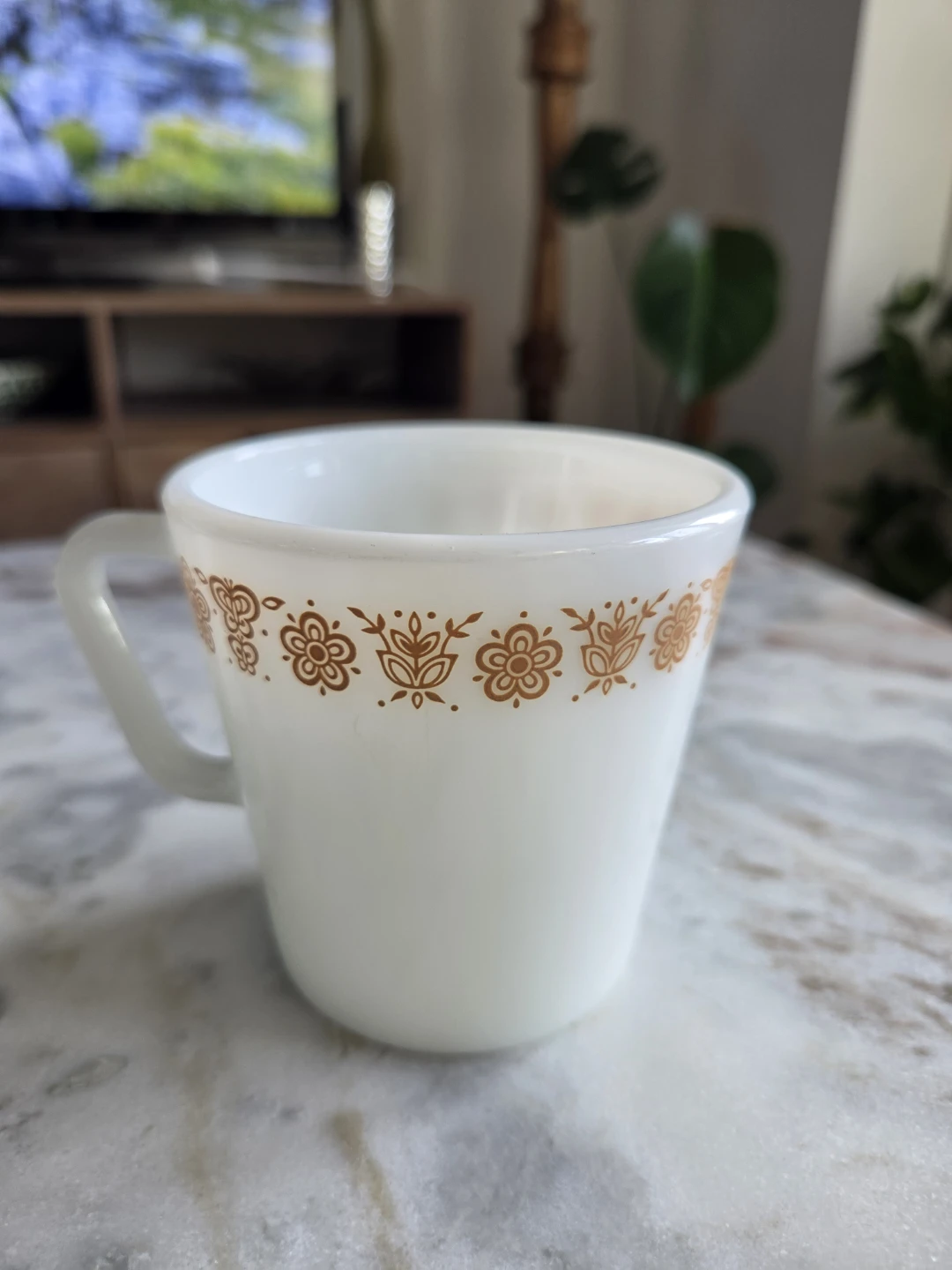 Pyrex Milk Glass Coffee Mugs (Set of 2) - photo 2