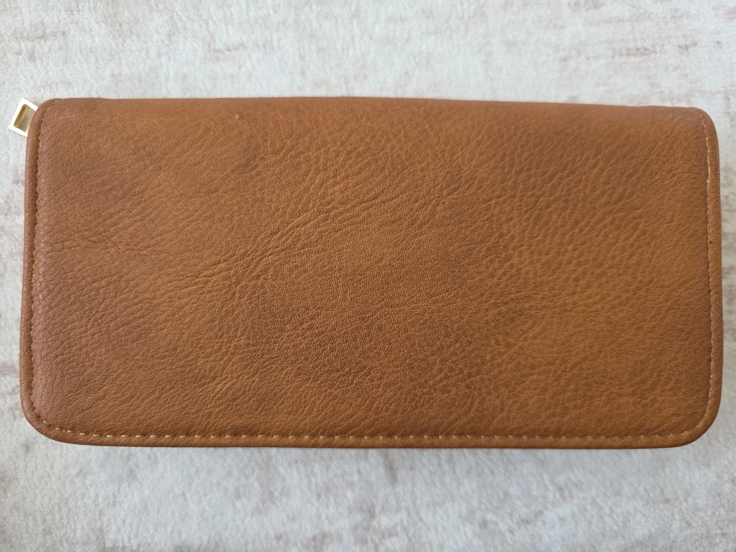 Brown Faux Leather Wallet - photo 2