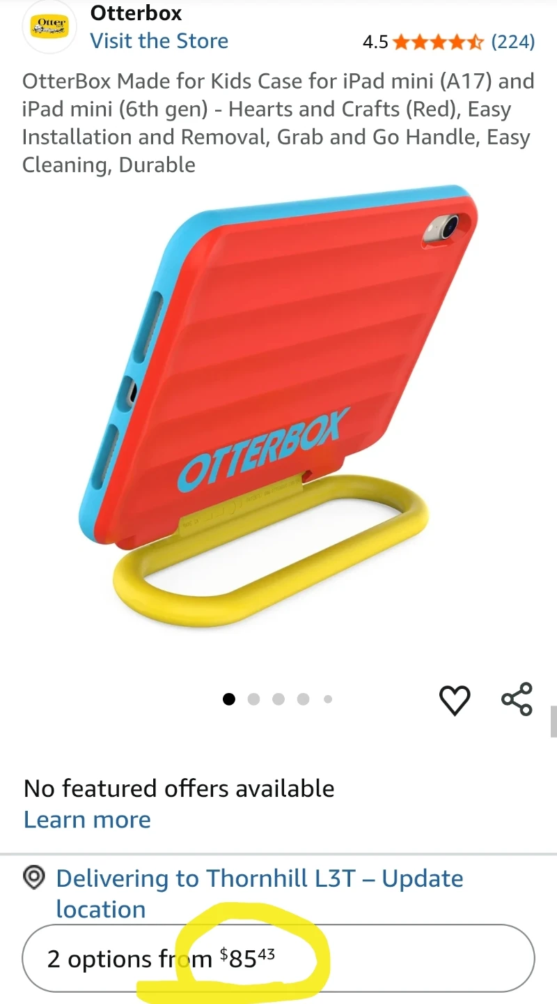 Otterbox Case for iPad mini (A17) and iPad mini (6th gen) 📱💻 - photo 2