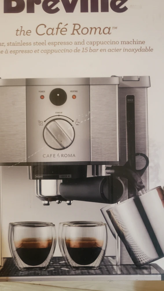 Breville The Cafe Roma Espresso Machine - photo 5