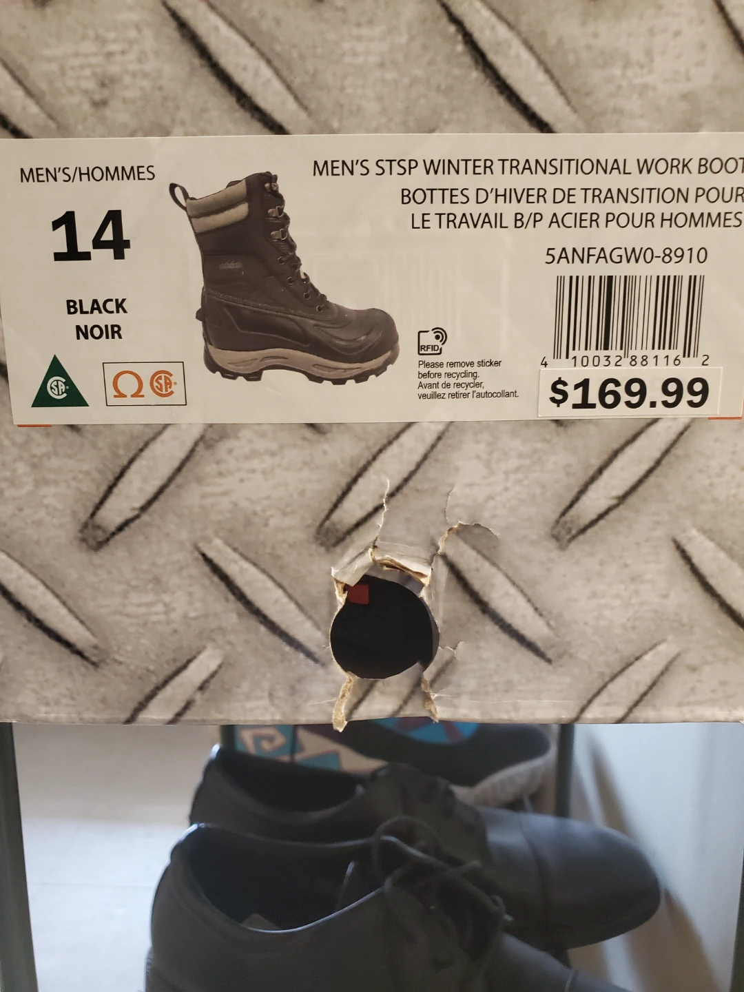 T-max Aggressor Men's Size 14 Work Boots - photo 3