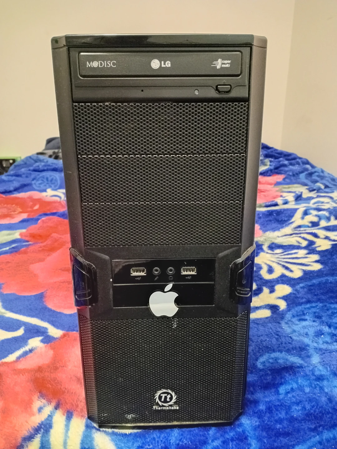 Black Thermaltake Desktop Computer