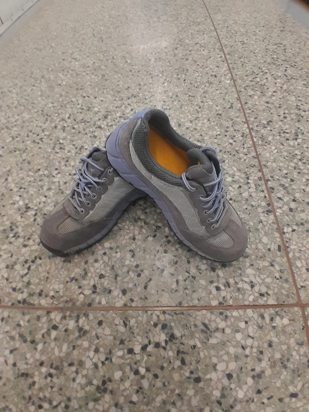 Safety  Shoes Cat Grey Suede & Mesh women's size 7 - photo 3