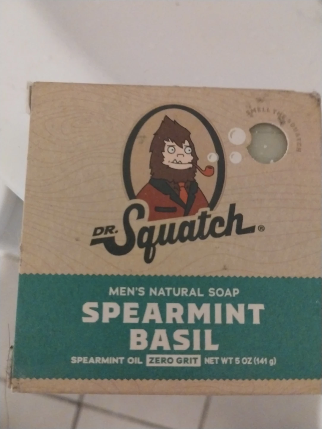 Dr. Squatch Spearmint Basil Men's Natural Soap