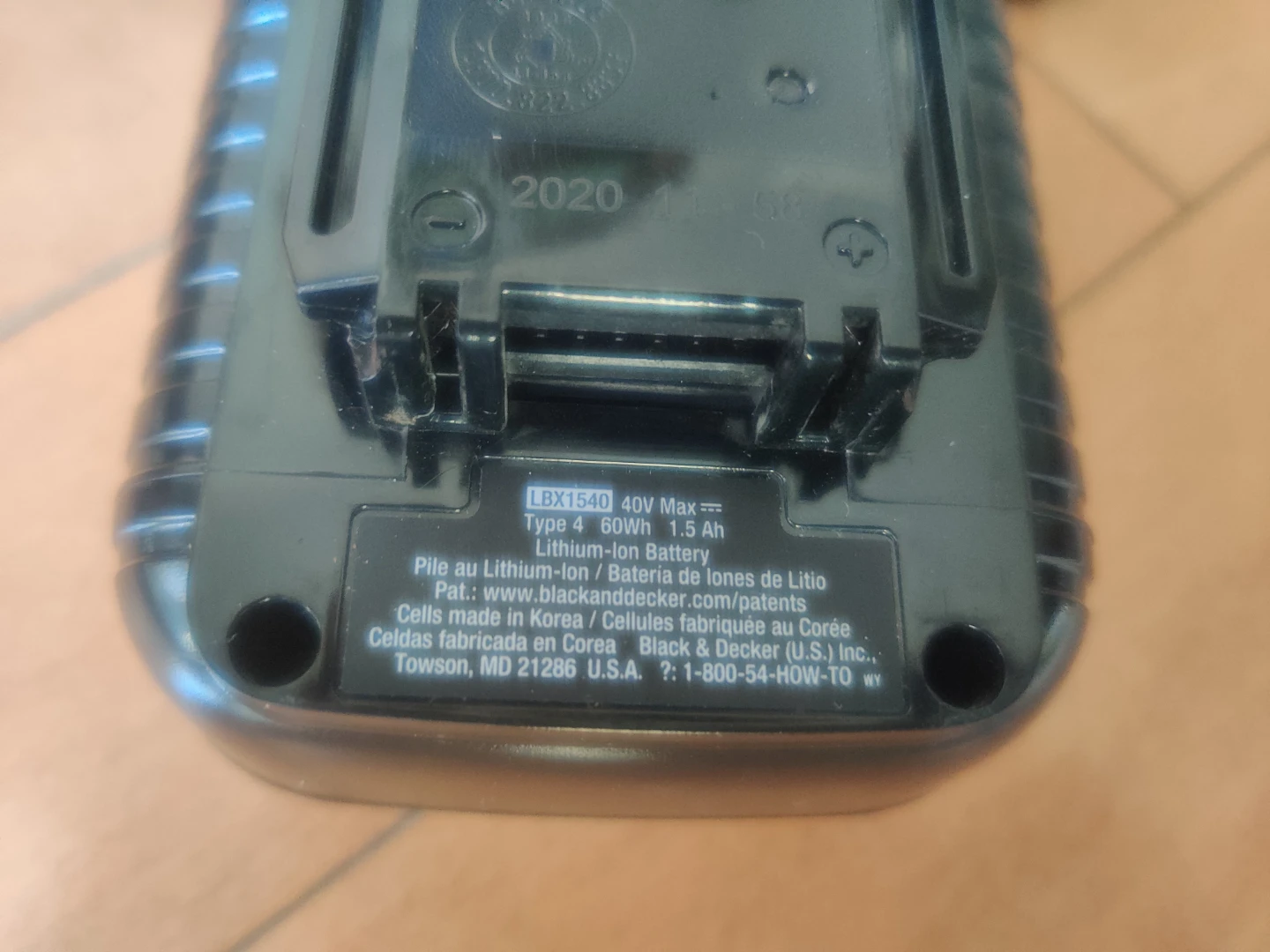Black + Decker 40V Lithium Battery & Charger - photo 5