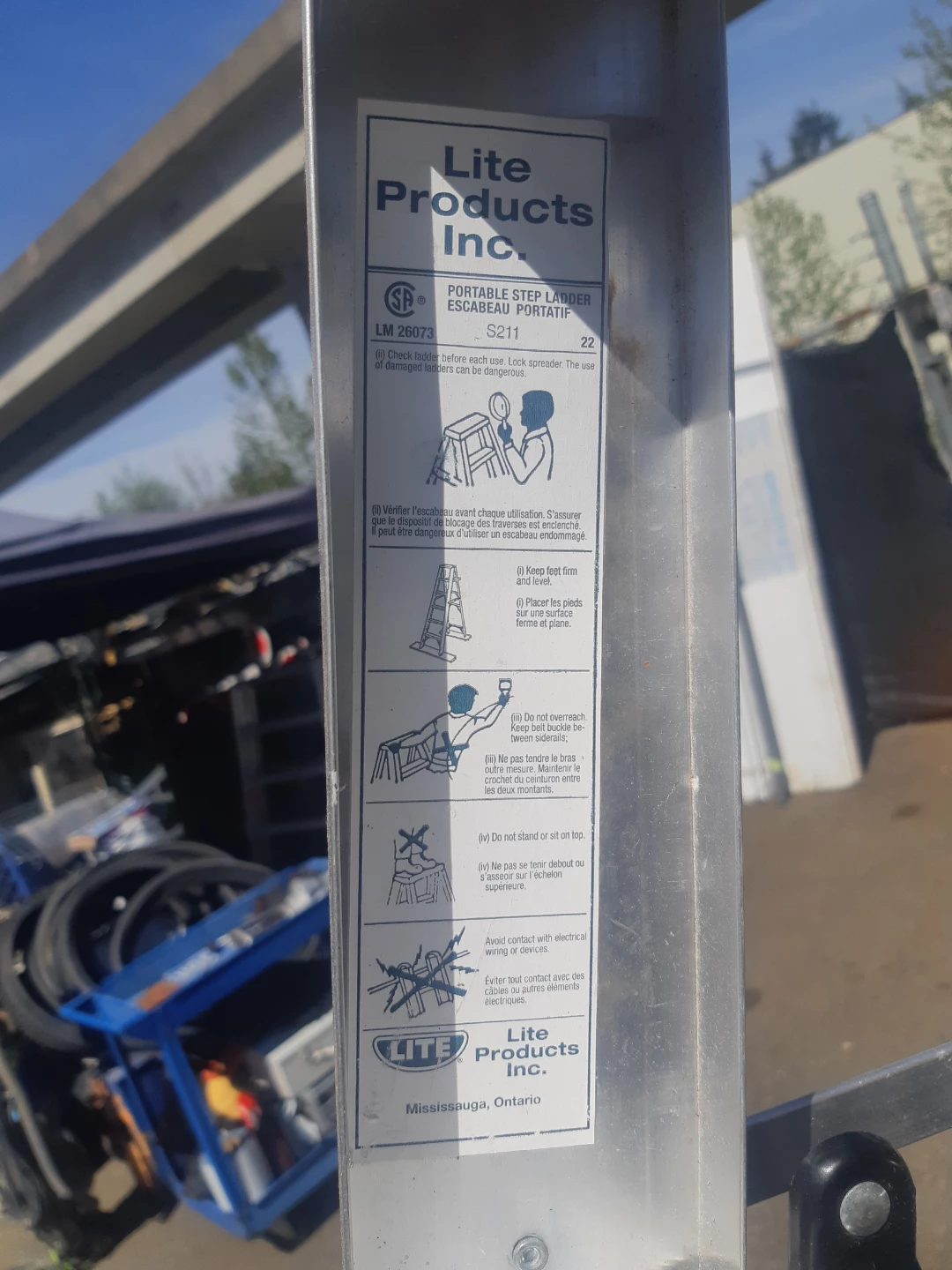 Lite Products Inc. Multi-Purpose Ladder LP-711E - photo 5