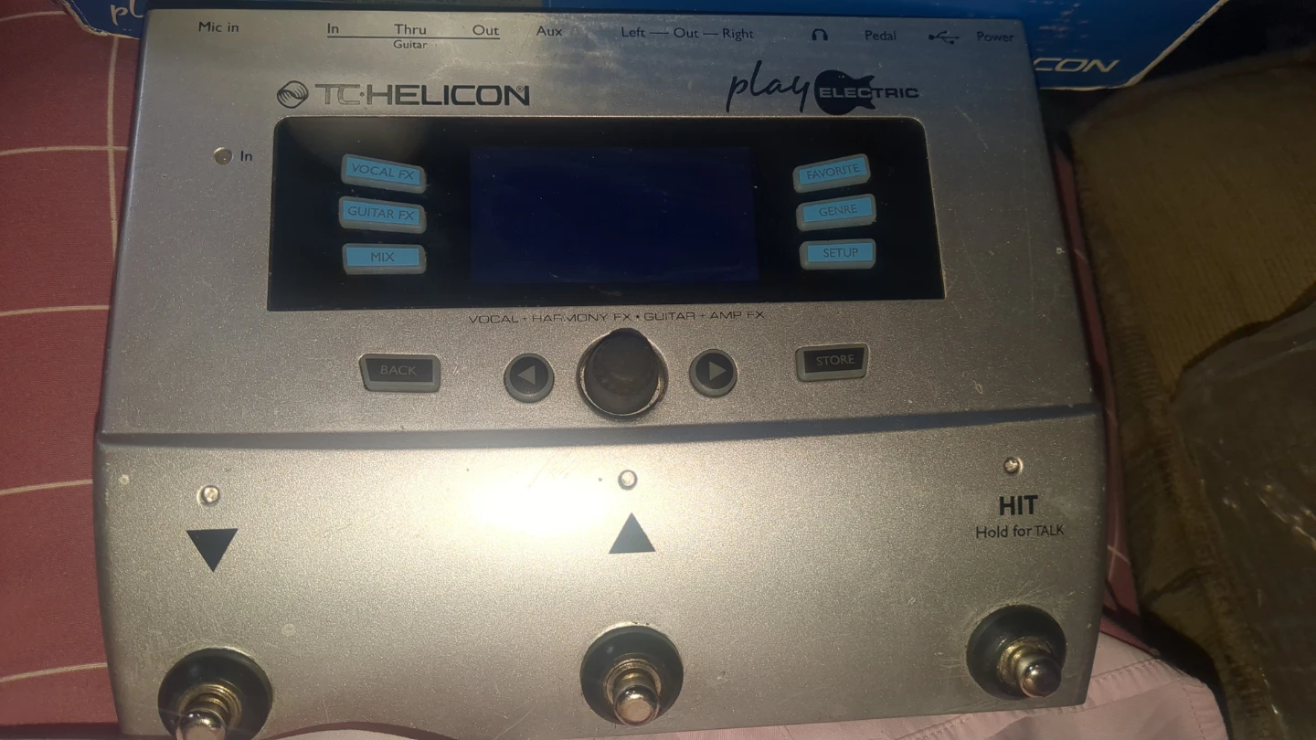 TC Helicon Play Electric Vocal Effect Processor