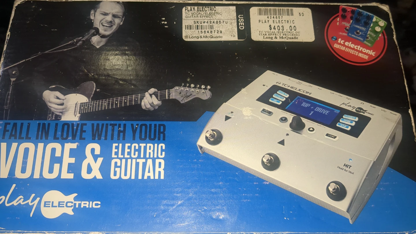TC Helicon Play Electric Vocal Effect Processor - photo 2