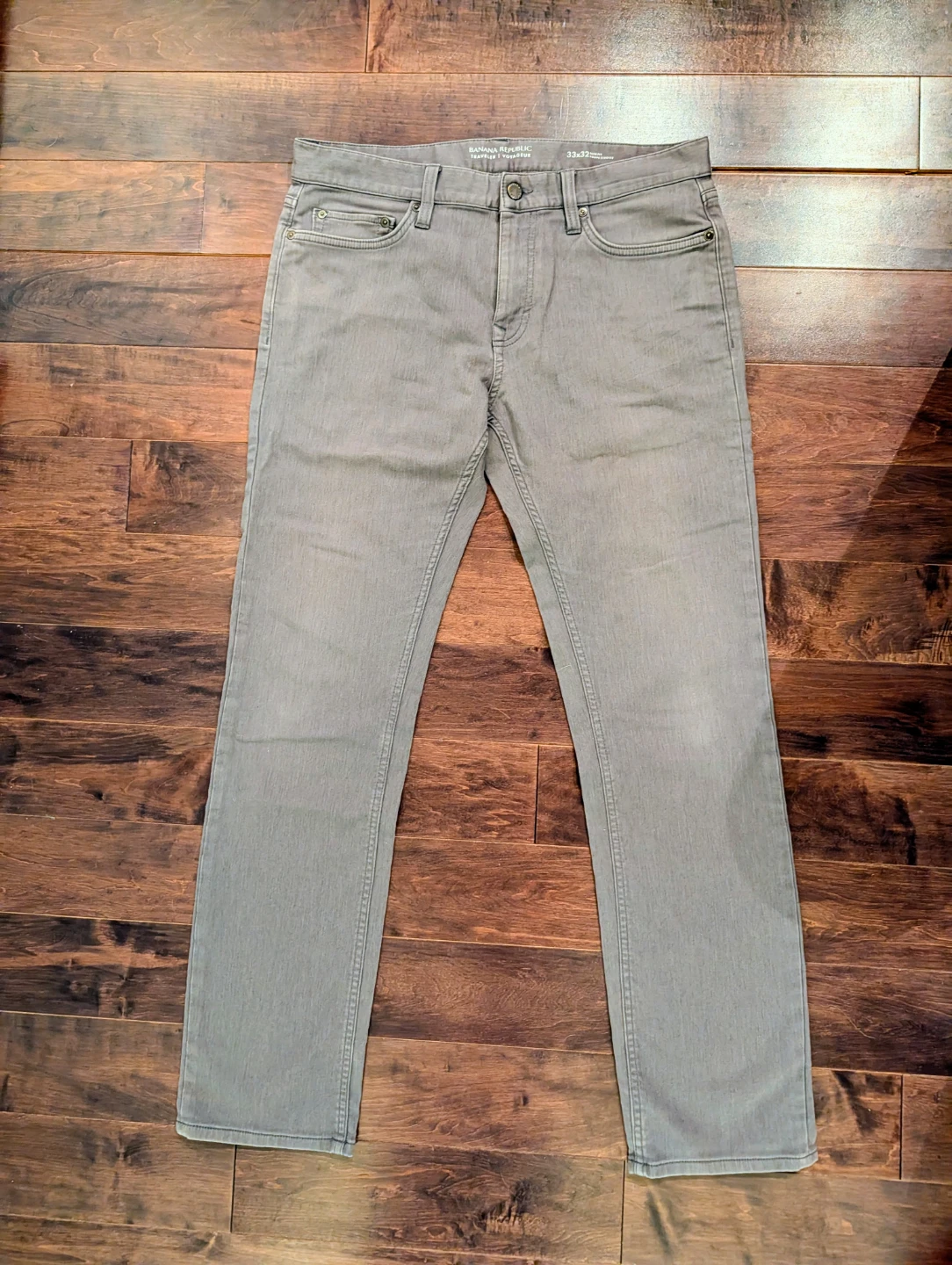 Banana Republic Men's Grey Jeans 33x32
