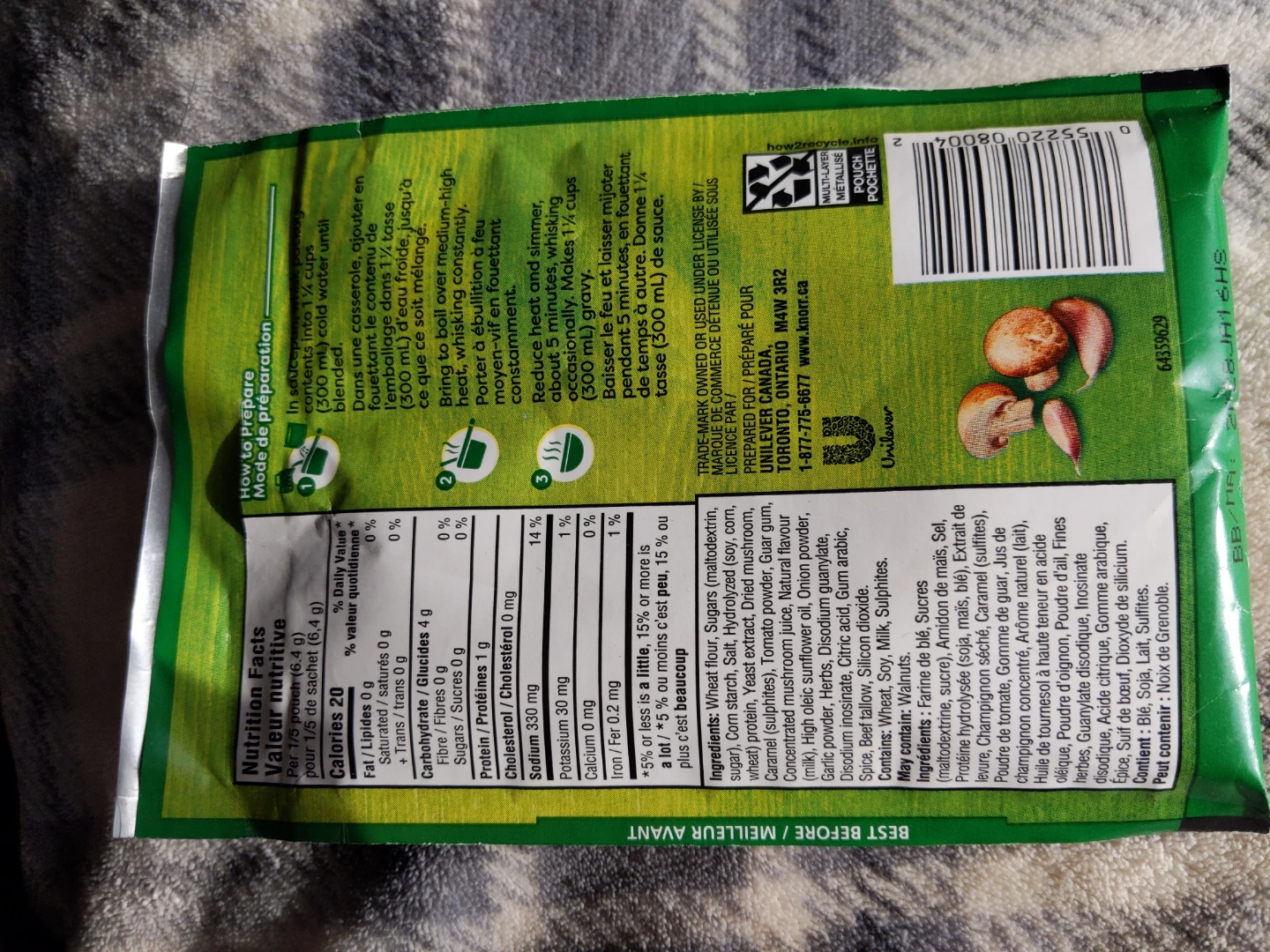 Knorr Hunter Chasseur Classic Roast Gravy Mix #food - photo 3