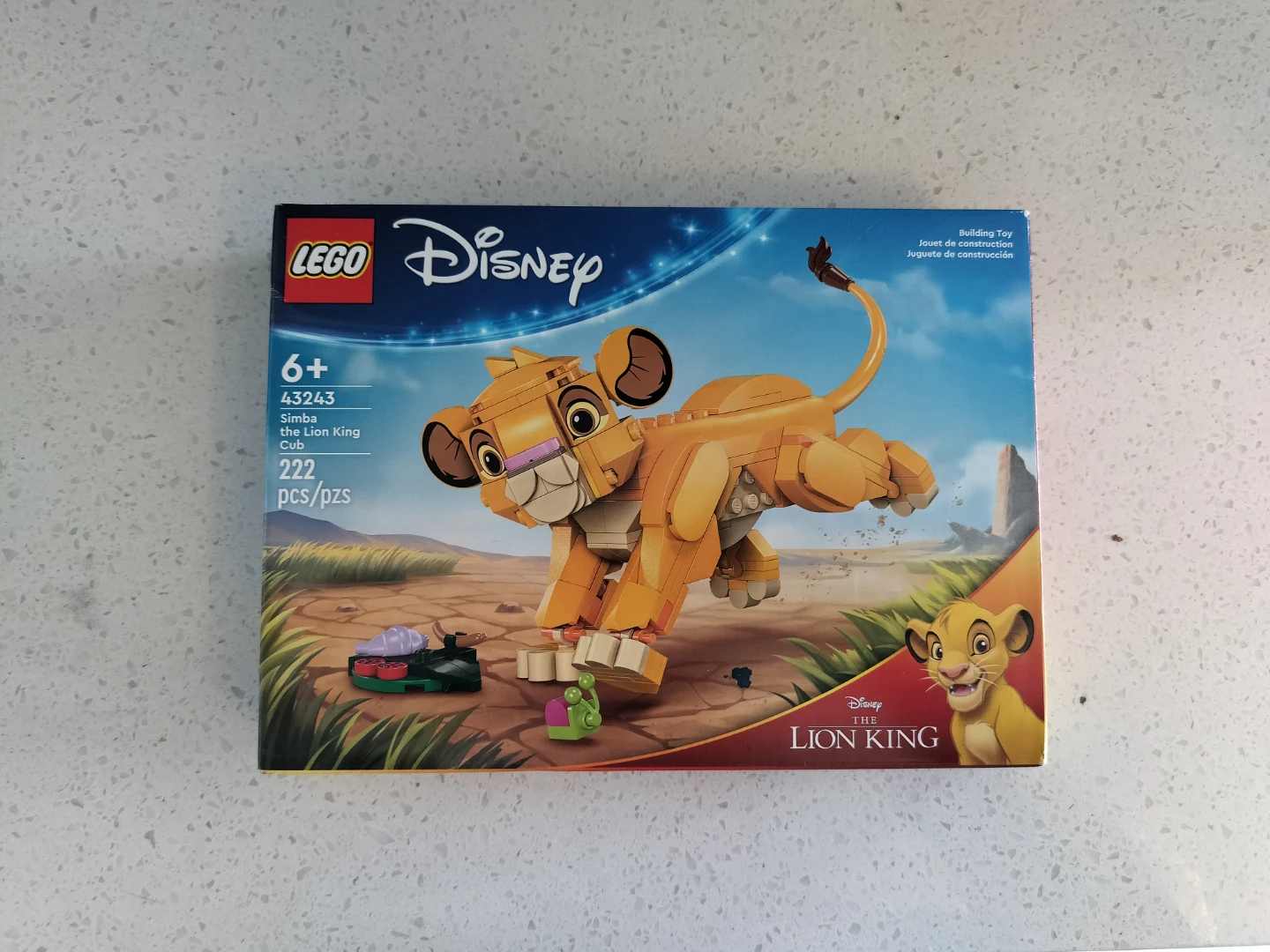LEGO Disney The Lion King Simba Building Set 43243