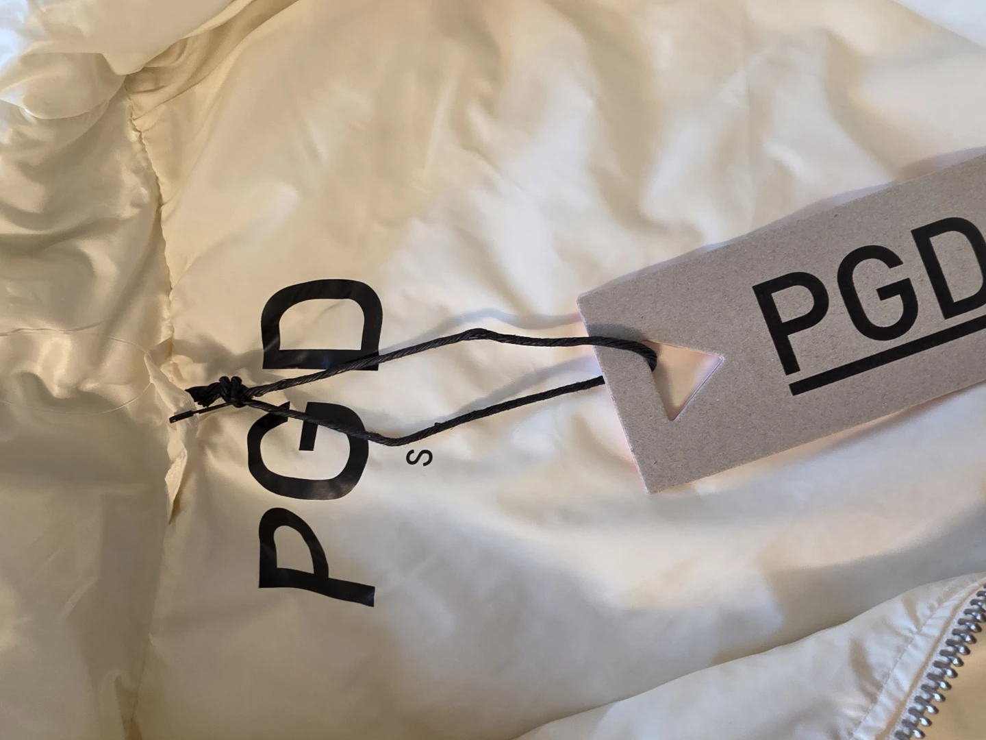PGD Puffer Vest Cream Size S - photo 3