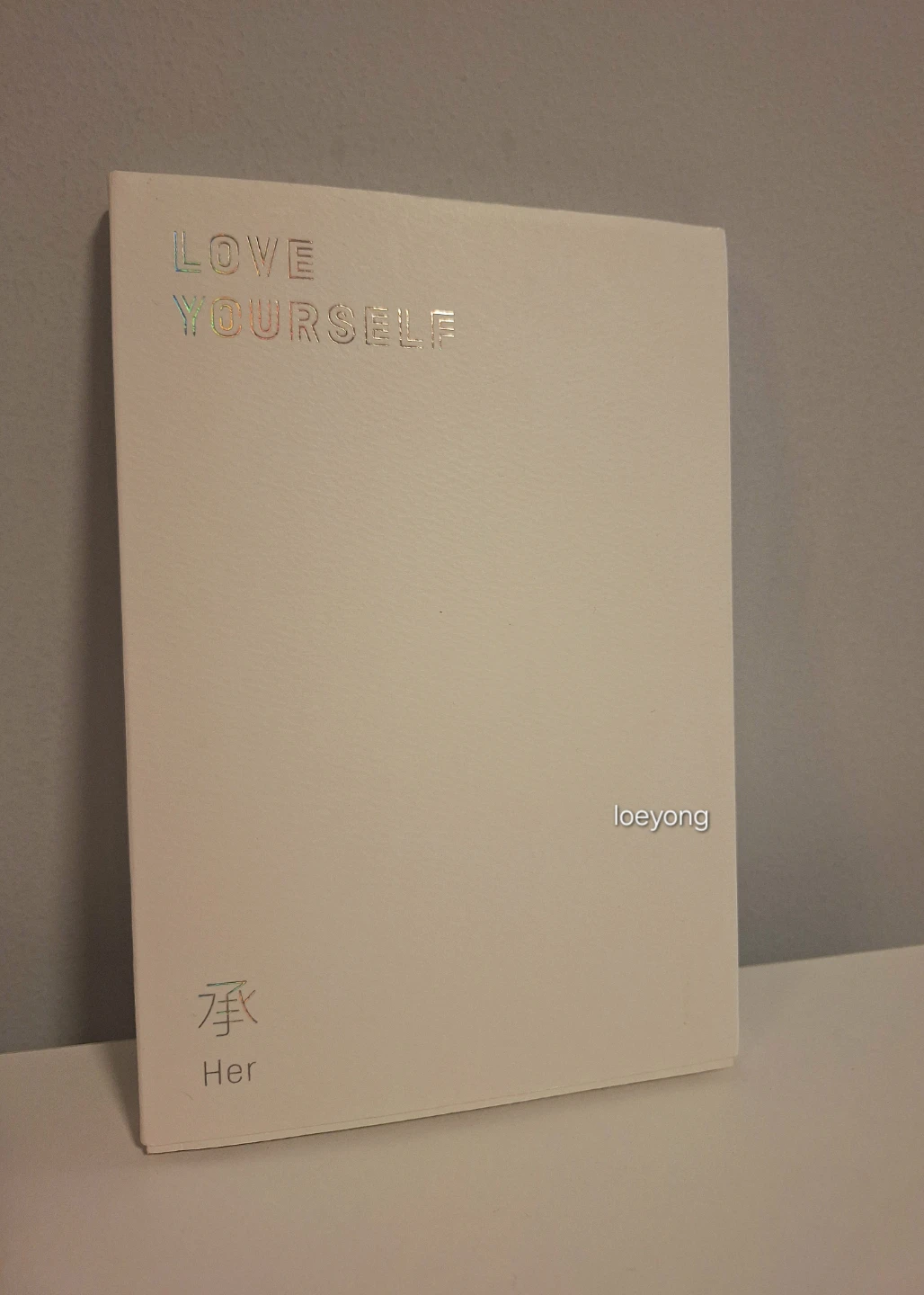 BTS Love Yourself 承 Her CD Photobook