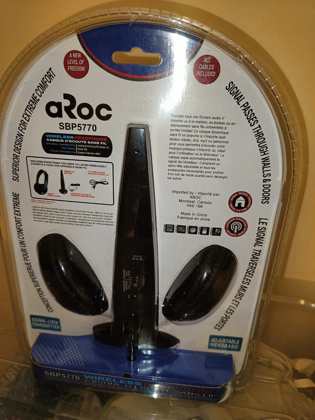 aRoc SBP5770 Wireless Headphones - photo 2