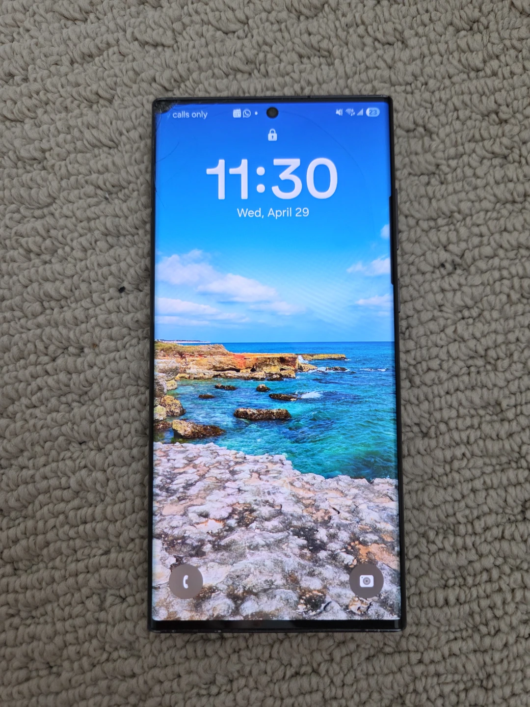 Samsung Galaxy S22 Ultra (Black) - used - photo 3