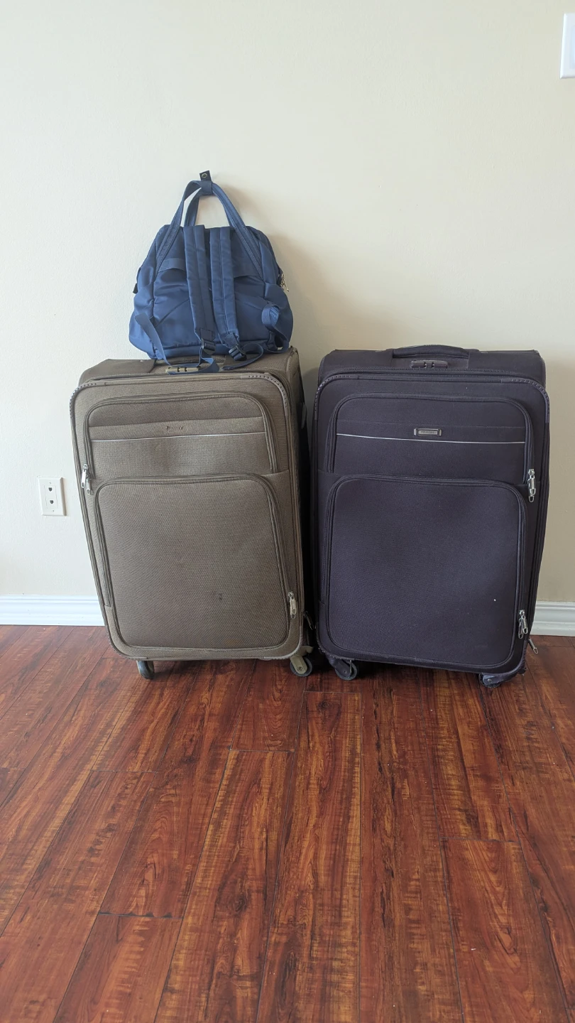 Tourist Luggage Set with Backpack and Travel pouch - photo 2