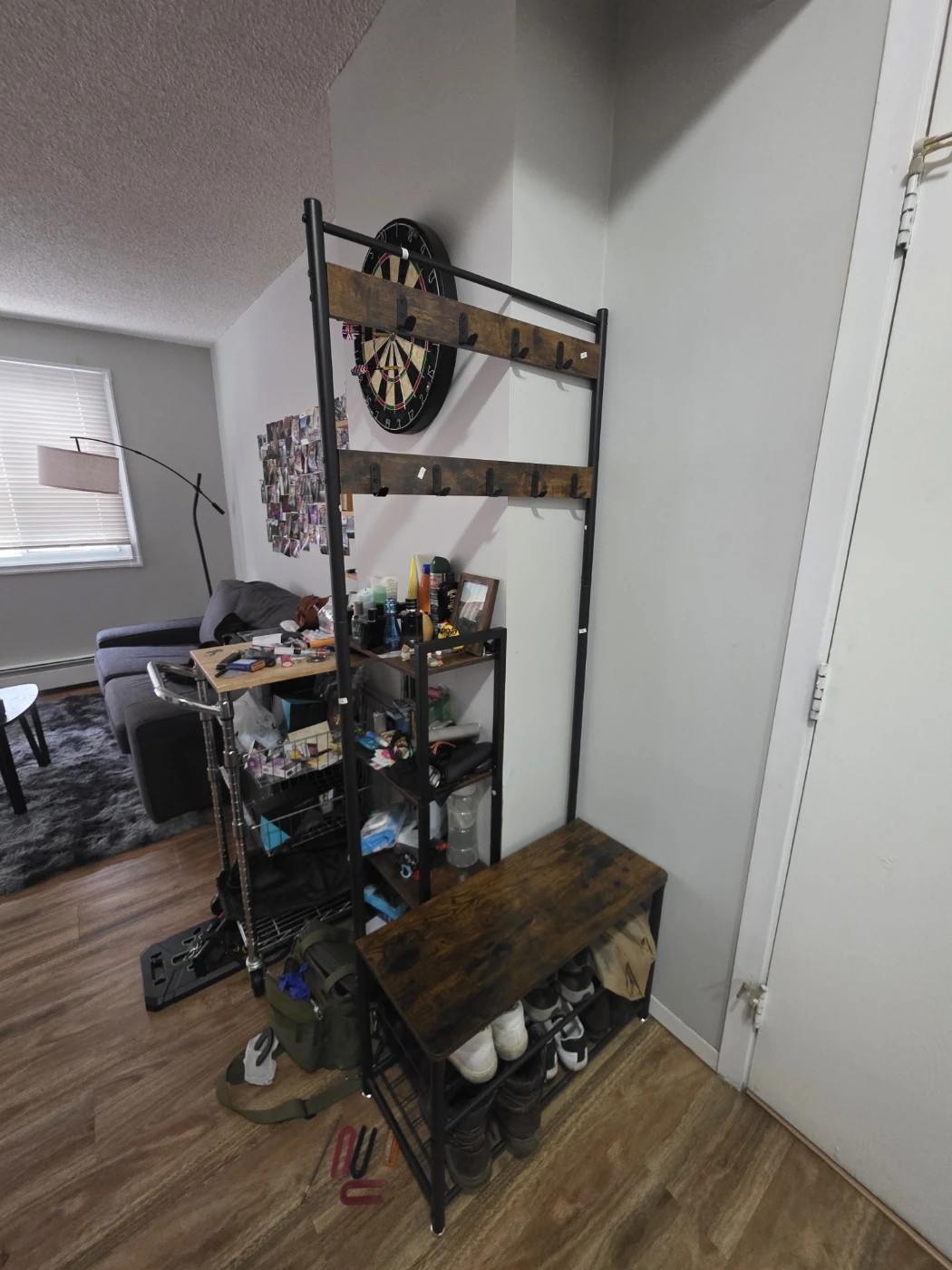Hall Tree with Shoe Storage Bench