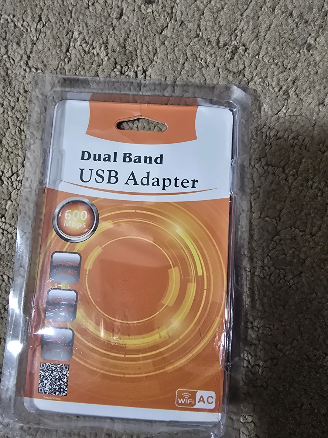 Dual Band USB Wi-Fi Adapter - 600Mbps - photo 2