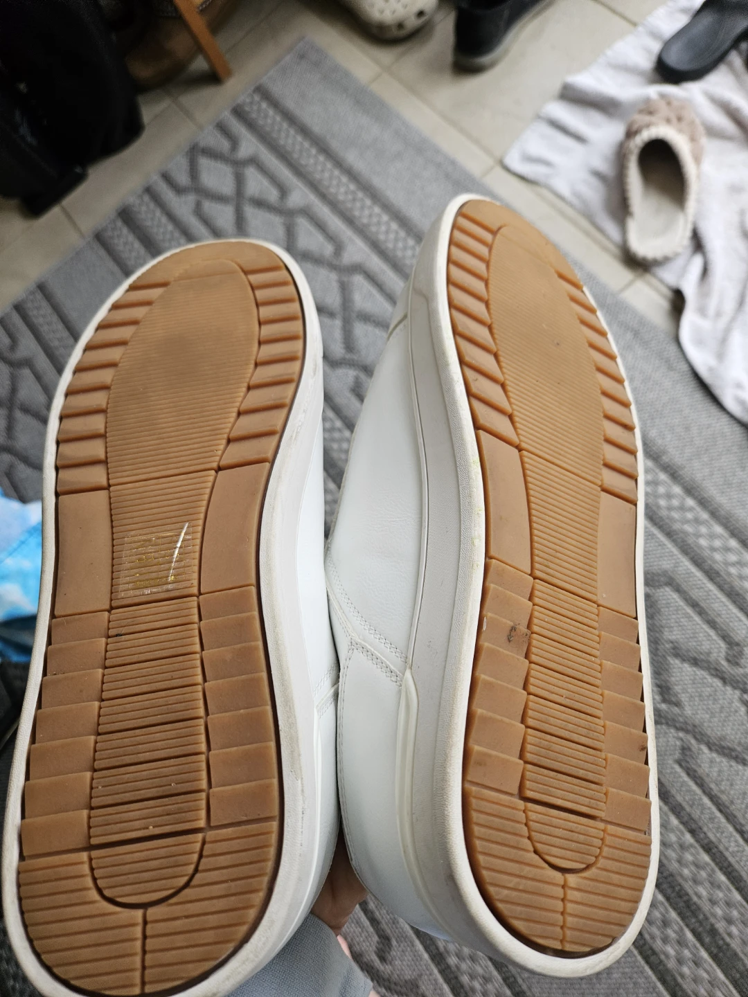 Bruno Marc White Leather Sneakers - photo 3