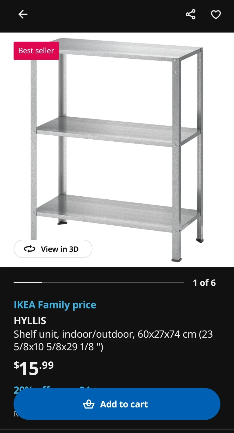 IKEA HYLLIS Shelf Unit x 2 - photo 4