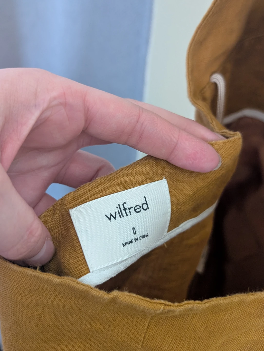 Wilfred Linen Halter Jumpsuit Size 0 - photo 4