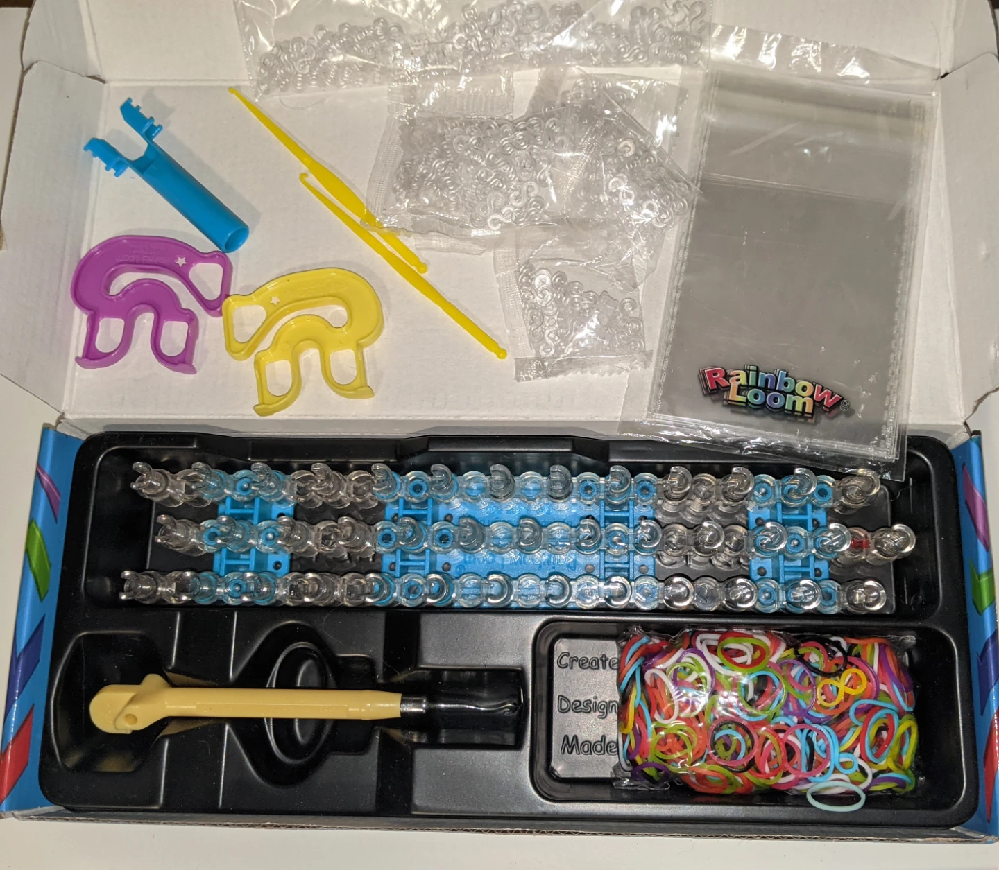 Rainbow loom kit with extras - photo 3