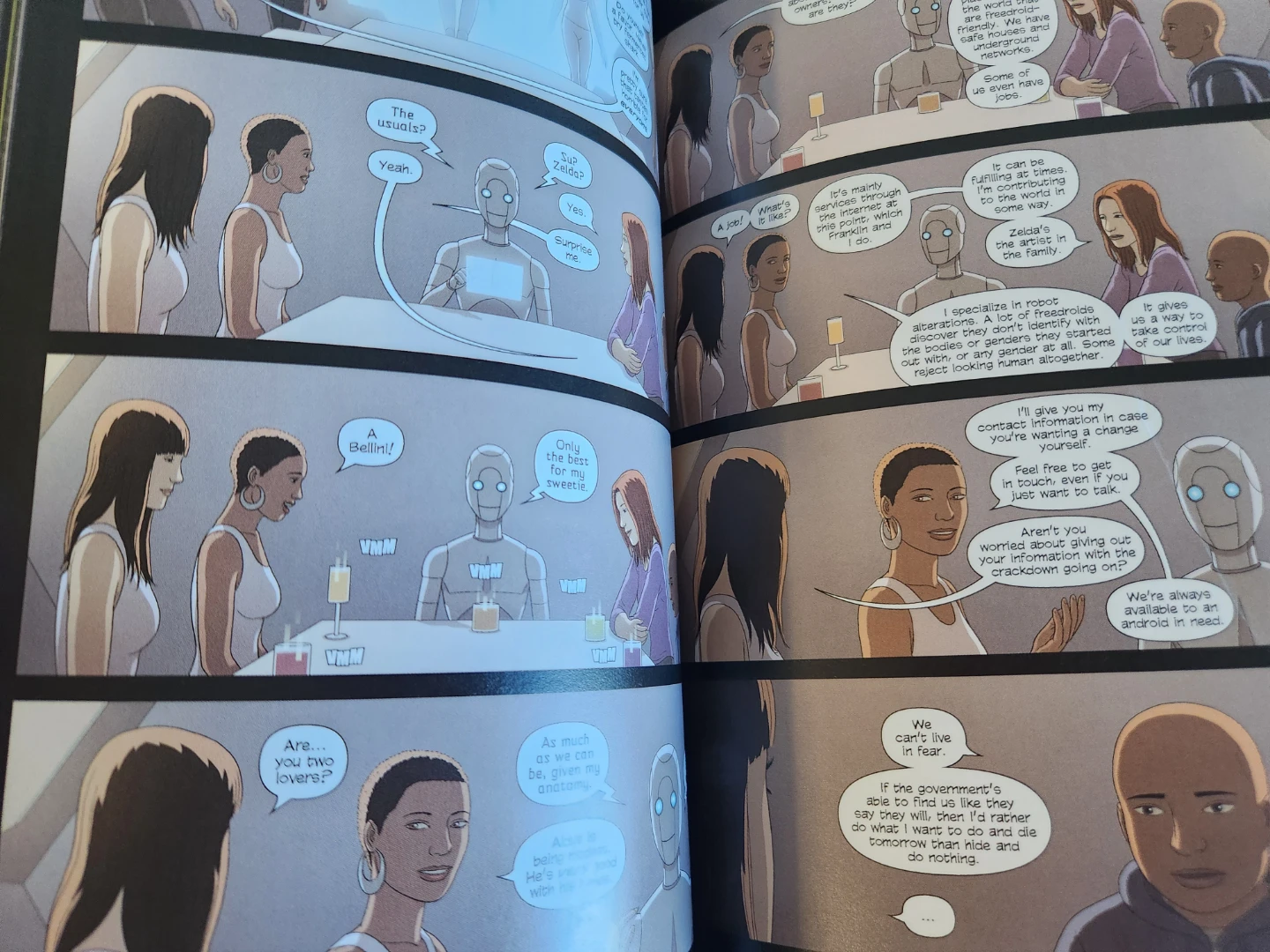 Alex + Ada Vol. 2 & 3 Graphic Novels - photo 3
