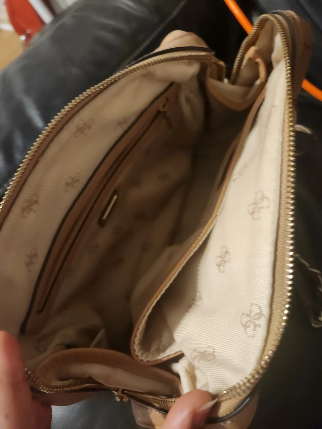 Guess Quilted Satchel Handbag - photo 3