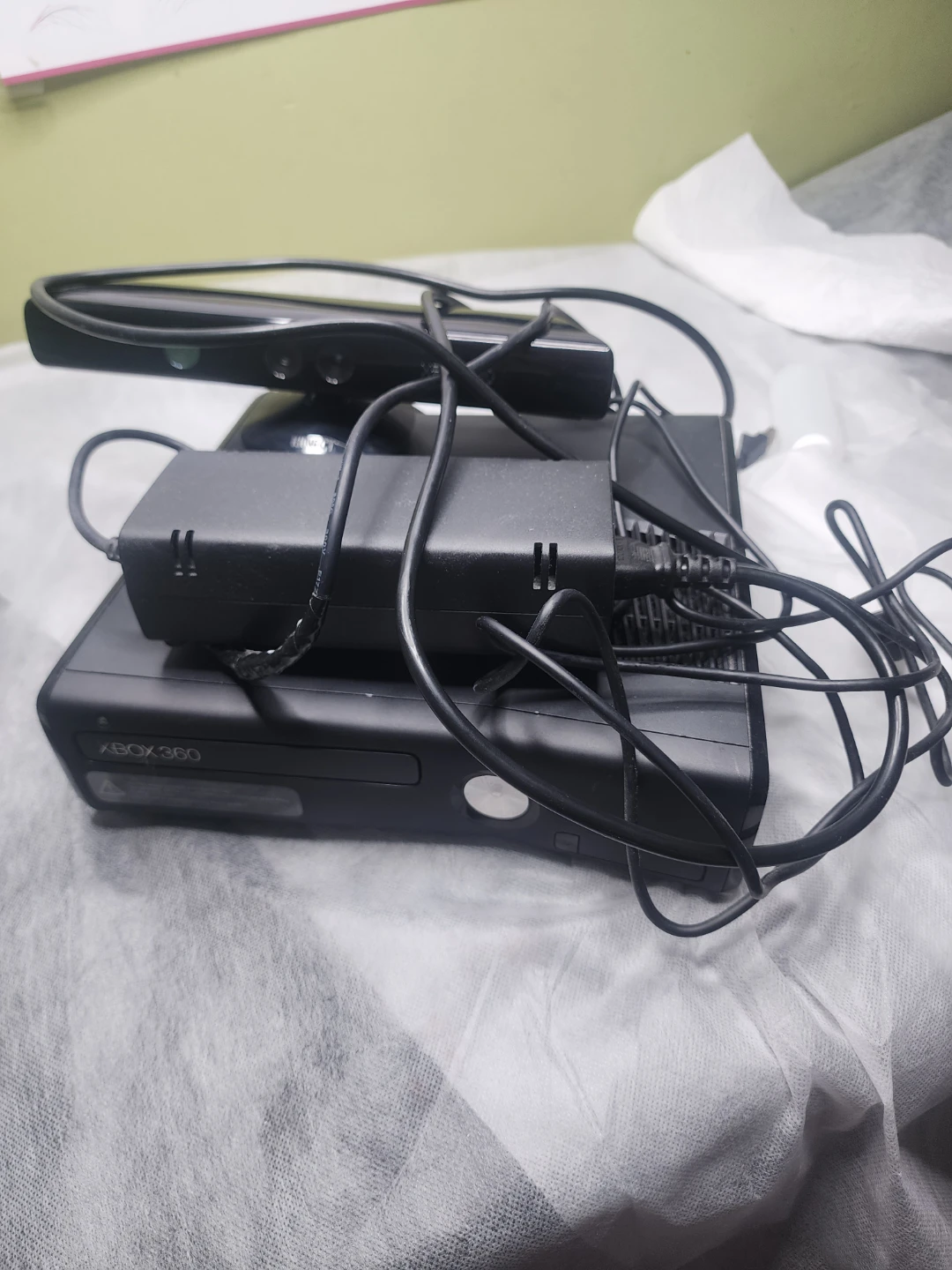 Xbox 360 Console with Kinect Sensor