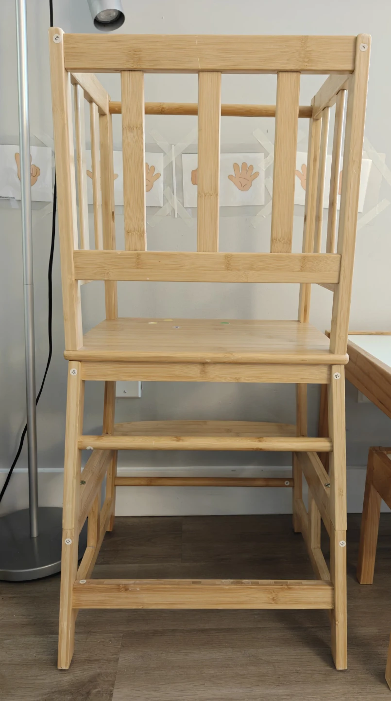 Wooden Learning Tower. Step stool for toddlers - photo 3