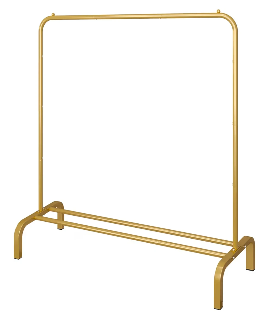 Metal Clothing Rack - Gold - photo 4